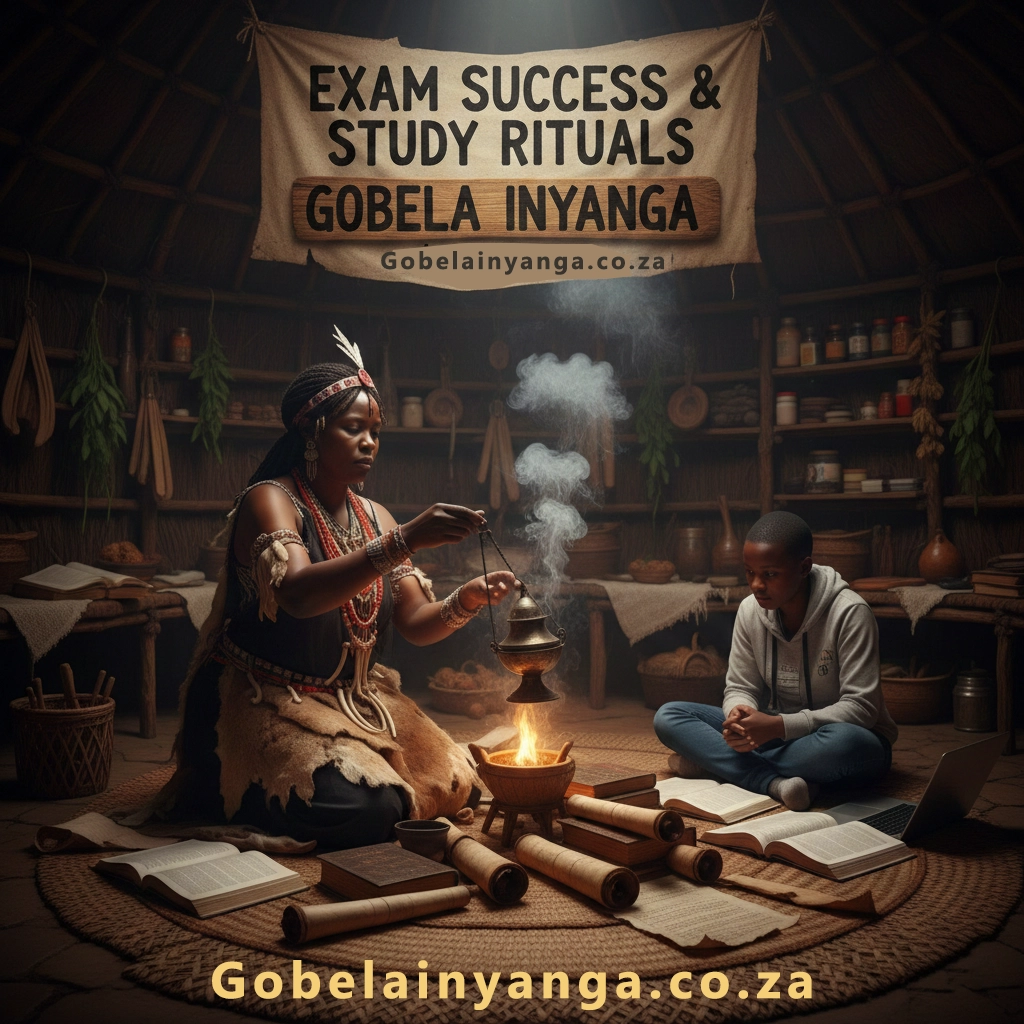 Student studying for exams